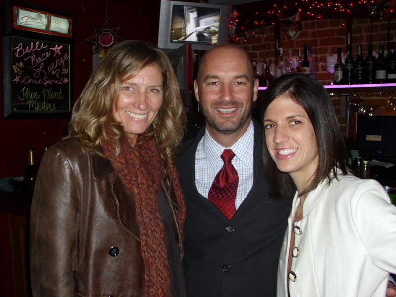 Traci Claussen, Jimmy Buckle and Lauren Gauthier