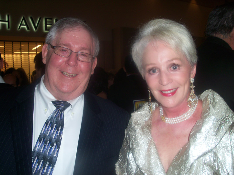 Honoree Dr. Eugene A. Woltering with Angela Hill